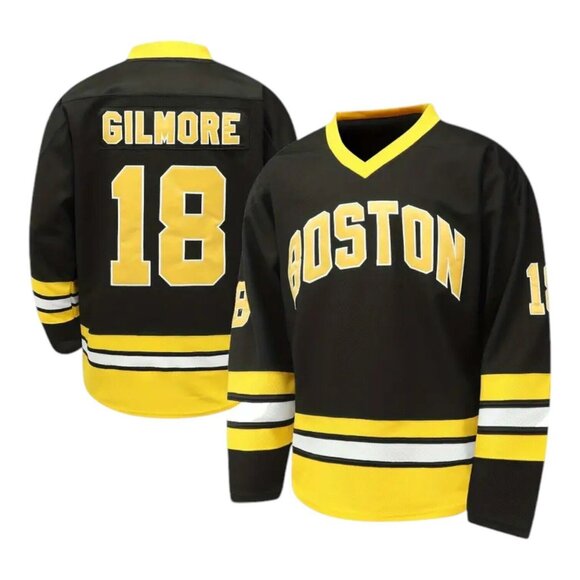 Happy Gilmore Movie Hockey Jersey #18 Boston Adam Sandler Men's - Picture 13 of 15